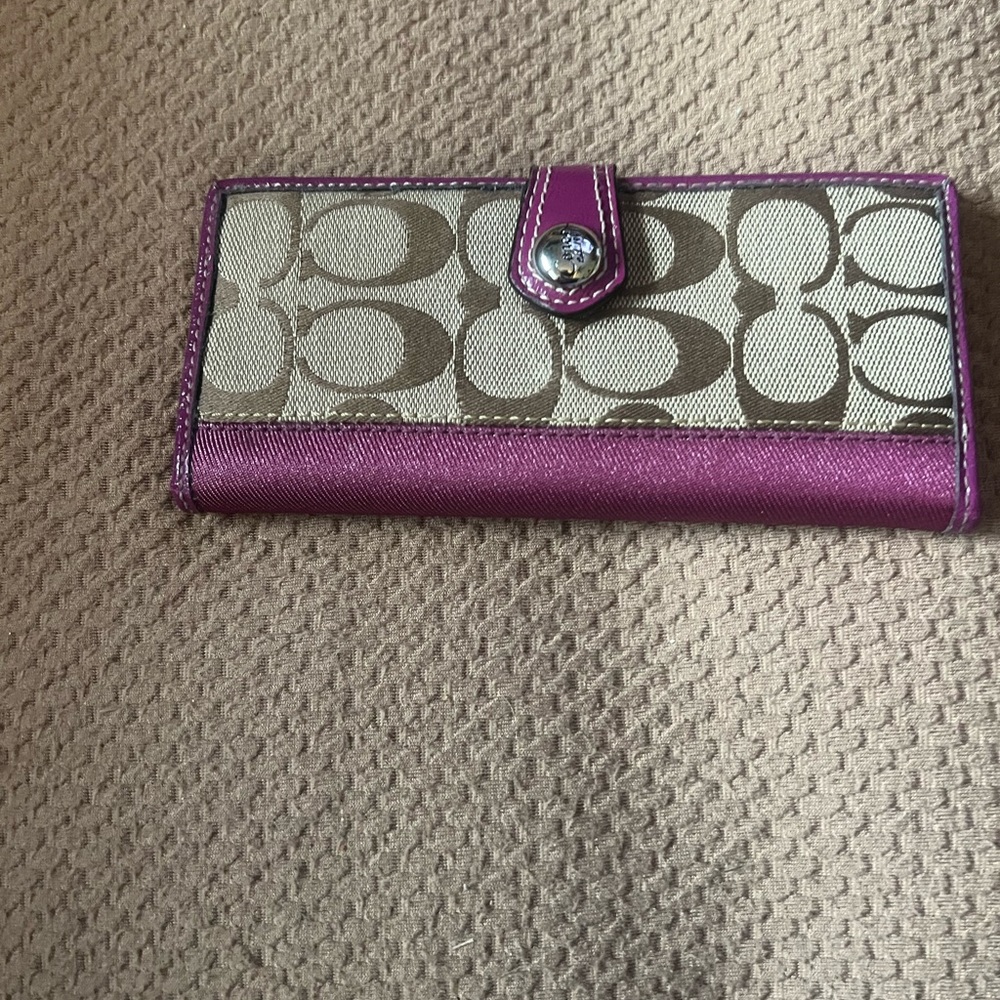 Coach wallet bifold